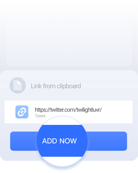Start PikPak for automatic recognition and click to add